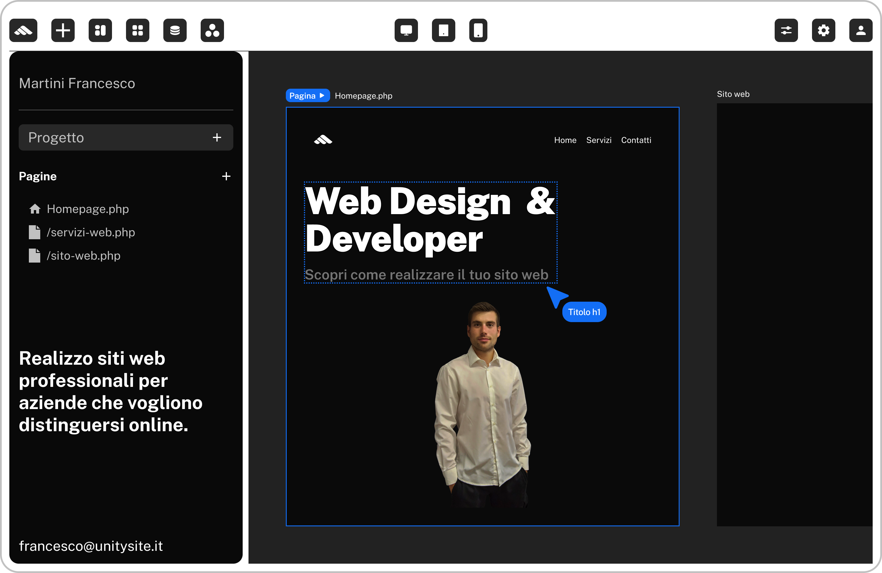 Sito web Martini Francesco